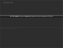 Tablet Screenshot of freebtc.net
